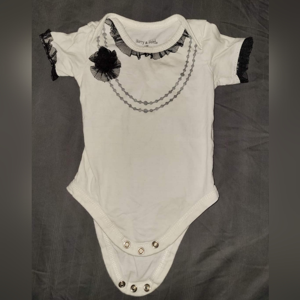 Harry and violet 6/9m onesie